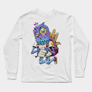 Crazy Pigeon Long Sleeve T-Shirt